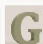 Preview: Buchstabe G