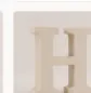 Preview: Buchstabe H