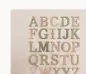 Preview: Decor letter set