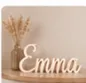 Preview: 3D Schriftzug „Emma“
