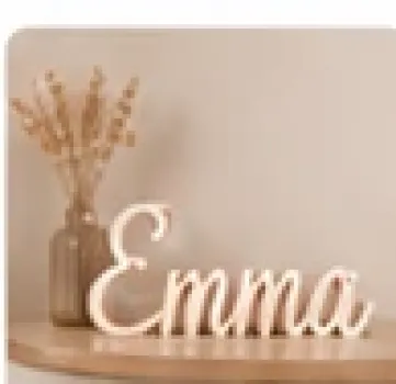 3D Schriftzug „Emma“
