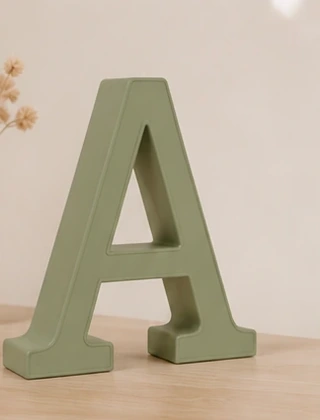 Decorative letter M