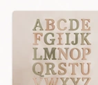 Decor letter set