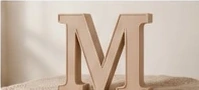 Großer 3D Buchstabe